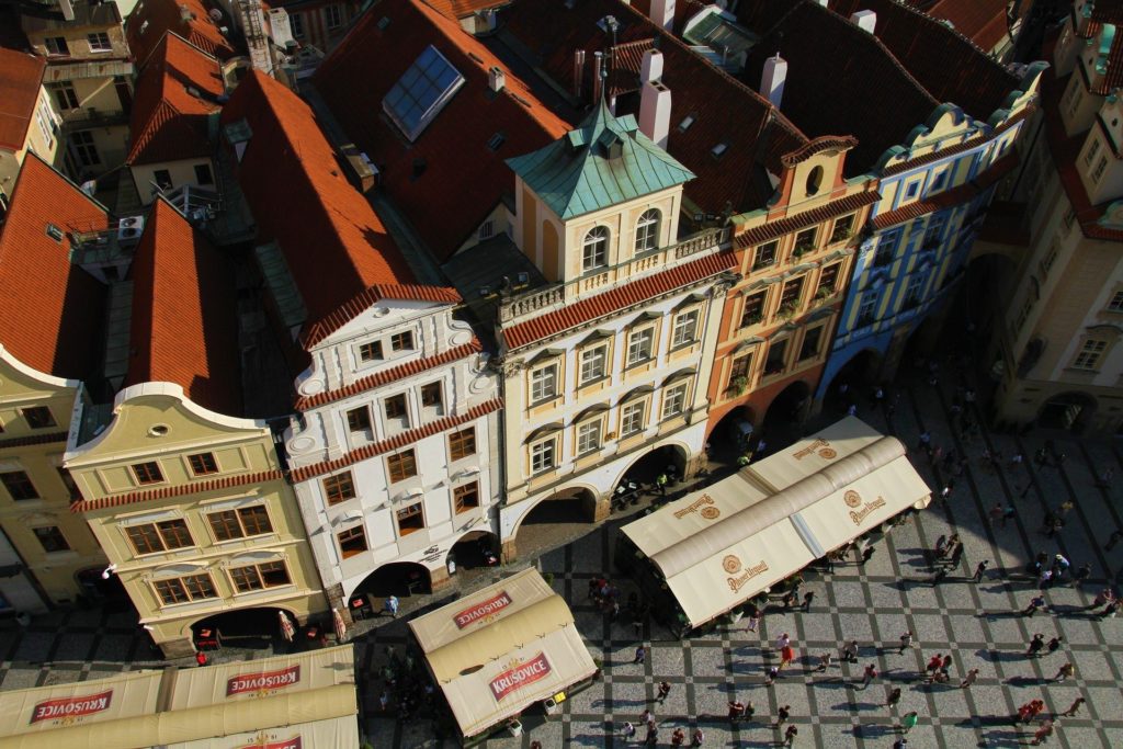 Prague proudly preserved its rich architectural heritage
