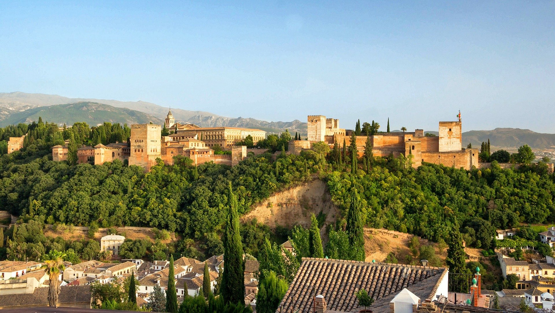 View over Granada from the Albaicin