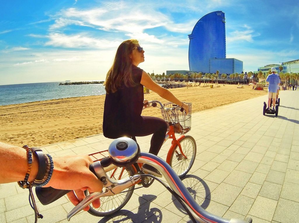 Barcelona is one of Europe's best cities for cycling